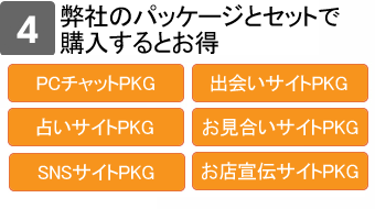 弊社のパッケージと相性抜群